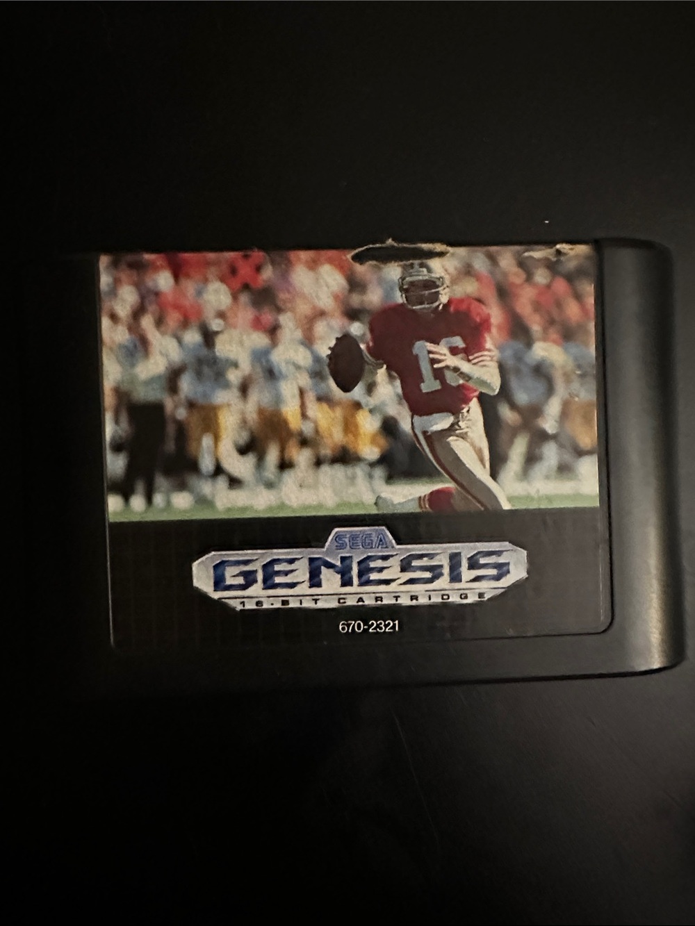 Sports Talk Football 93 Starring Joe Montana for SEGA Genesis